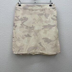 RipSkirt Hawaii Tan Camo Wrap Stretch Skirt Womens size Medium